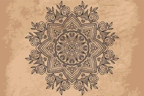 Tapeta Mandala so starodávnym nádychom