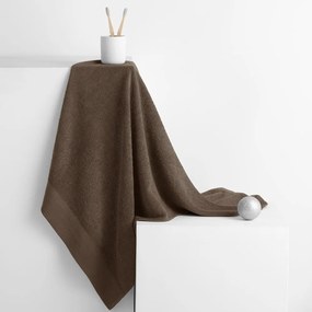 Hnedý froté bavlnený uterák 50x100 cm Amari – Restilo