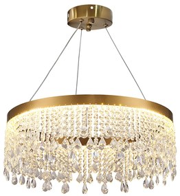 Toolight Toolight, LED stropné osvetlenie 60cm, 24W, 4000K, APP1731-1CP, zlatá, OSW-04342