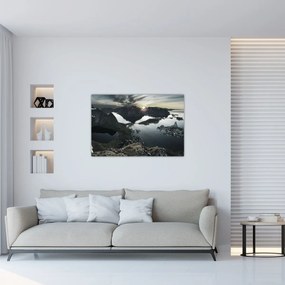 Obraz - Nórske pohorie (90x60 cm)