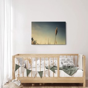 Obraz s trávou (90x60 cm)