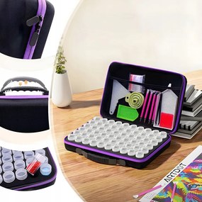 HUR DIAMANTOVÉ VYŠÍVACÍ DOPLŇKY V KRABICI DIAMANTOVÉ MALOVÁNÍ V KUFŘÍKU 85EL