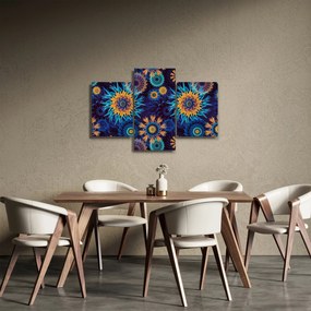 Obraz - 3D kvety (90x60 cm)