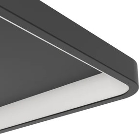 Eglo 901911 - LED RGBW stmievateľné stropné svietidlo LORETELLO-Z LED/20W/230V 35×35 cm čierne