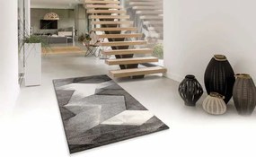 Sintelon, AKCIA: 120x170 cm Kusový koberec Vegas Home 59 / BWB, šedá, chodba / predsieň