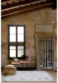 Béžový prateľný ručne tkaný bavlnený koberec 140x200 cm Kaarol Earth – Lorena Canals