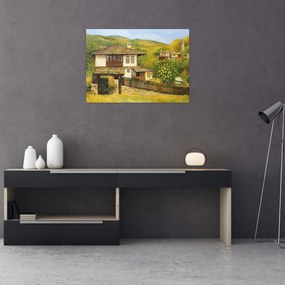 Obraz - Chalúpky v lete (70x50 cm)
