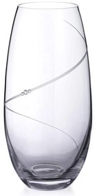 Diamante sklenená váza Silhouette City Barel so Swarovski kryštálmi 25 cm