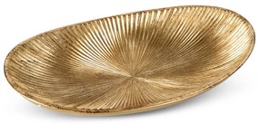 Ozdobný tanier AMARI 31x19x6 CM zlatá