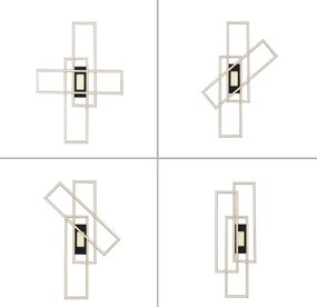 Leuchten Direkt 14693-18 - LED Stmievateľné stropné svietidlo ASMIN LED/48W/230V + DO