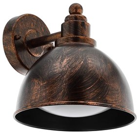Eglo 33144 - Vonkajšie nástenné svietidlo AIROLA 1xE27/40W/230V IP44 bronz