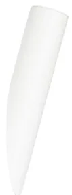 Moderná nástenná lampa biela - Slam