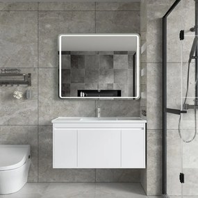 Erga Mia, LED zrkadlo 100x80cm, 2760 lm, 6500K, predné/zadné osvetlenie, ERG-V01-117-1080-00