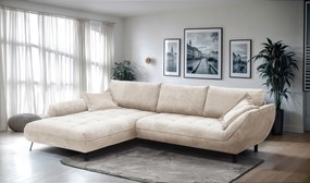 XXXLutz ROHOVÁ SEDAČKA, textil, béžová MID.YOU - Sedačky - 000694007803