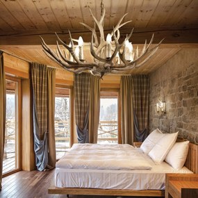 IDEAL LUX Závesný luster na reťazi CHALET SP12