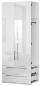 Rozšírenie ku skrini Piano DP22/PN-70/KA/70 crystal white