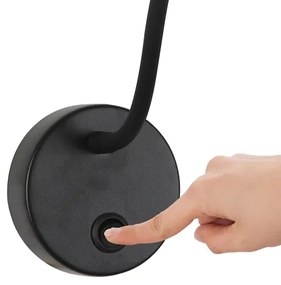 Brilagi - LED Stmievateľná flexibilná nástenná lampa MAYA 1xG9/4W/230V čierna