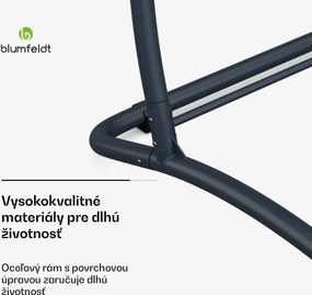 Blumfeldt SwayStation Arch rám hojdacej siete, odolný proti korózii, odolný proti poveternostným vplyvom, vnútorný/ vonkajší priestor, do 100 Kg