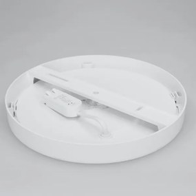 Solight WD244-W - LED panel 2v1 24W/230V 3000/4000/6000K pr. 30 cm IP54 biela