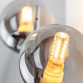 Brilagi - LED Nástenné svietidlo MISTEL 3xG9/3W/230V lesklý chróm/dymová