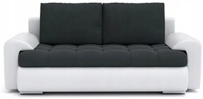 Luxusná pohovka bielo čiernej farby 156 cm