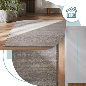 Koberec Agnella Isfahan M Ladan Antracyt