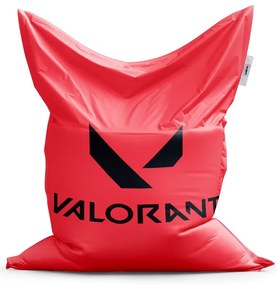 Sablio Sedací vak Classic VALORANT Red - 200x140 cm