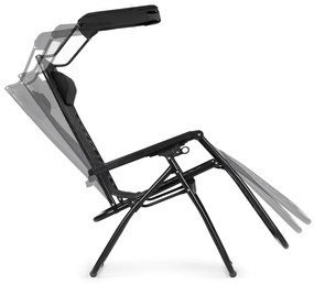 Skladacie a polohovateľné záhradné lehátko