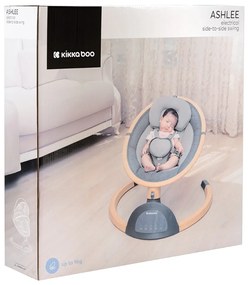 Hojdacie lehátko elektrické Ashlee Dark Grey