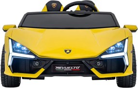 Elektrické autíčko Lamborghini Revuelto XL STRONG žlté