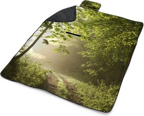 Sablio Plážová deka Lesná cesta: 200x140 cm