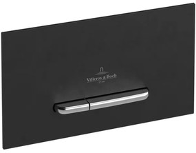 Villeroy & Boch 922169AN -Splachovacie tlačidlo VICONNECT matná čierna/matný chróm