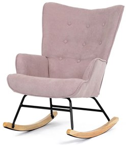 Autronic BONTEC Hojdacie kreslo, modrá, látka, AK-371 BLUE2 Farba: Ružová