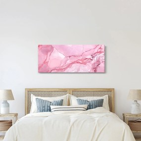 Obraz - Ružový mramor (120x50 cm)