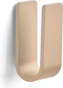 Béžový nástenný hliníkový háčik Ume – Zone