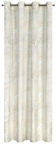 ZATEMŇOVACÍ ZÁVES NA KRÚŽKOCH LIMITED COLLECTION LUNA2 140X250 CM BIELA