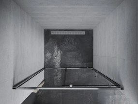 Mexen Apia, posuvné dvere do otvoru 150 x 190 cm, 6mm číre sklo, chrómový profil, 845-150-000-01-00