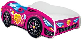 TOP BEDS Detská auto posteľ Racing Cars 140cm x 70cm - SWEET