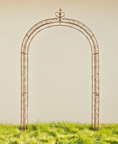 Oblúk na ruže Shines - Hnedá antik