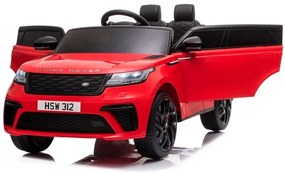 Lean Cars Elektrické autíčko -Range Rover - lakované - červené - motor 2x45W - batéria 1x12V4,5Ah - 2021