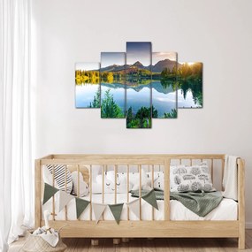 Obraz - Jazero (150x105 cm)