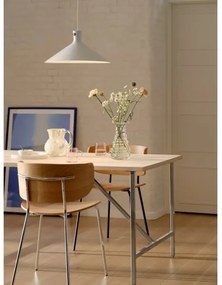 Nordlux - Závesný luster na lanku DORINA 1xE27/60W/230V biela