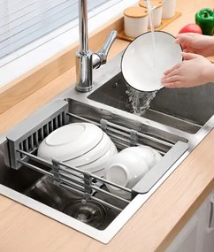 Teleskopický odkvapkávač 322101A sivý