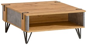 Konferenčný stolík typ LO12 Lorinda (dub wotan + betón milenium). Vlastná spoľahlivá doprava až k Vám domov. 1040771