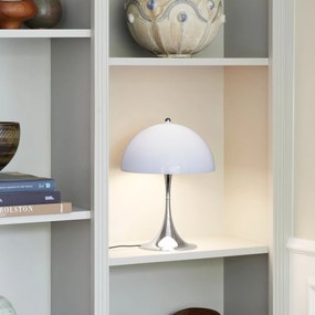 Louis Poulsen Stolná lampa Panthella 250 Opal Grey/Chrome
