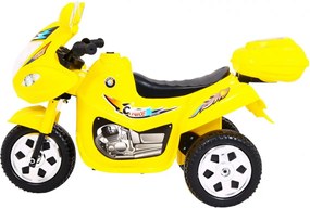 Ramiz Trojkolka BJX-088 elektrická motorka pre najmenších Žltá + zvuky + svetlá