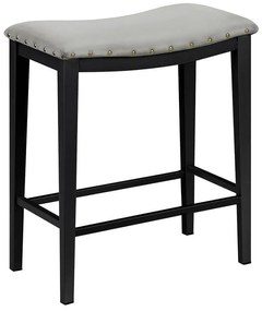 Čalúnené barové stoličky 2 ks, sivé