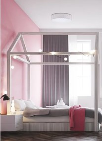LED Stmievateľné svietidlo GALAXY KIDS LED/24W/230V hviezdičky ružová/biela + DO
