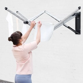 Brabantia Záhradný sušiak na stenu WallFix 24 m