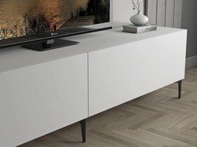 TV stolík/skrinka Franc 44 (biela). Akcia -18%. Vlastná spoľahlivá doprava až k Vám domov. 1107912